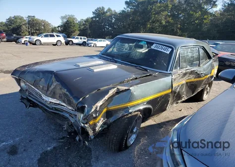 1971 Chevrolet Nova Ss из США, поврежденный, VIN 114271W233495